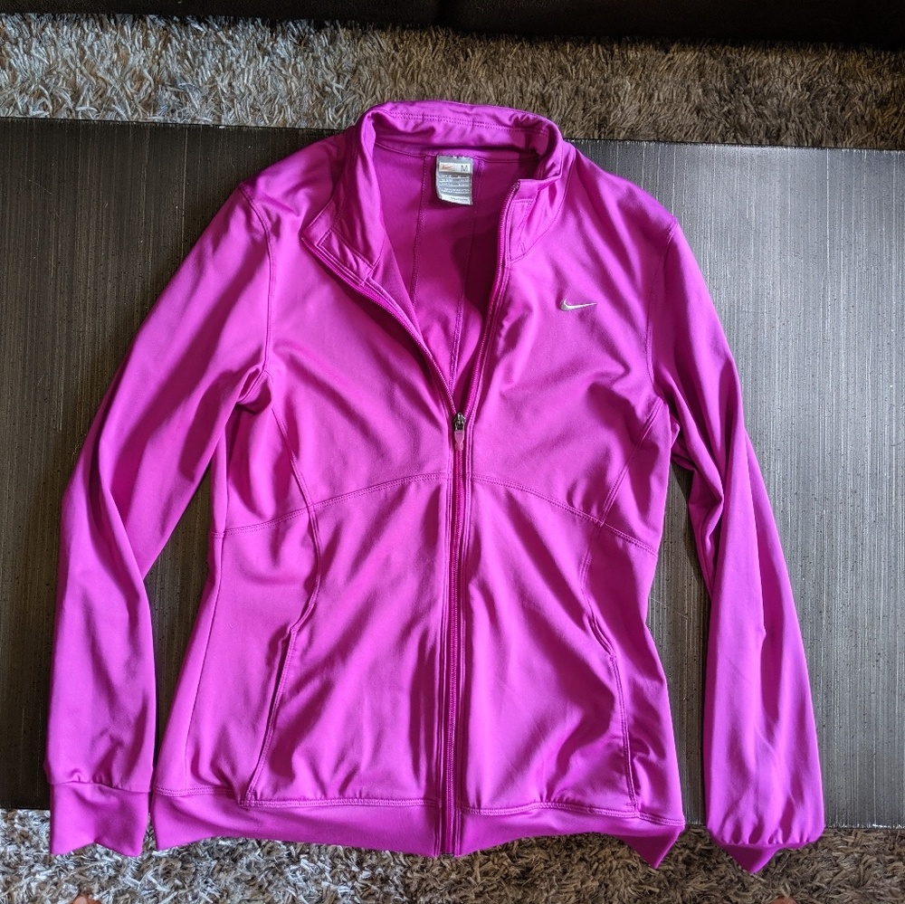Nike zip-up w/ pockets